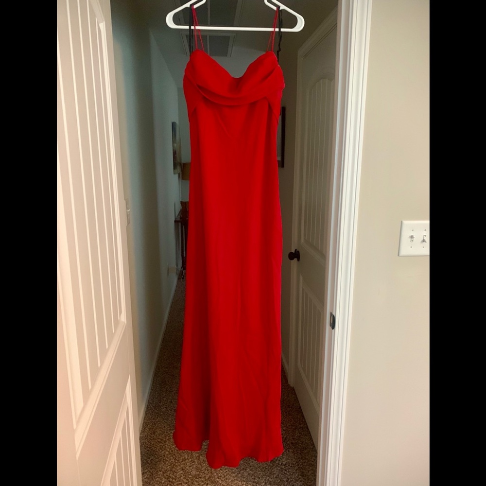 RED FORMAL DRESS